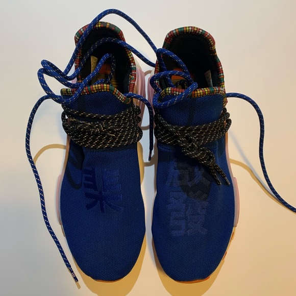 Adidas Pharrell x NMD Human Race Powder Blue - Picture 3 of 7